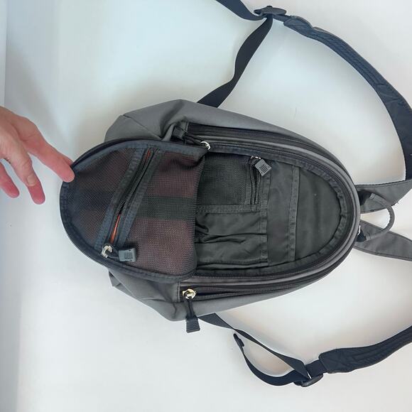 Dakine Cosmo 6.5L Backpack 100% Recycled Polyester Small Storage Orange  & Gray - Picture 8 of 14